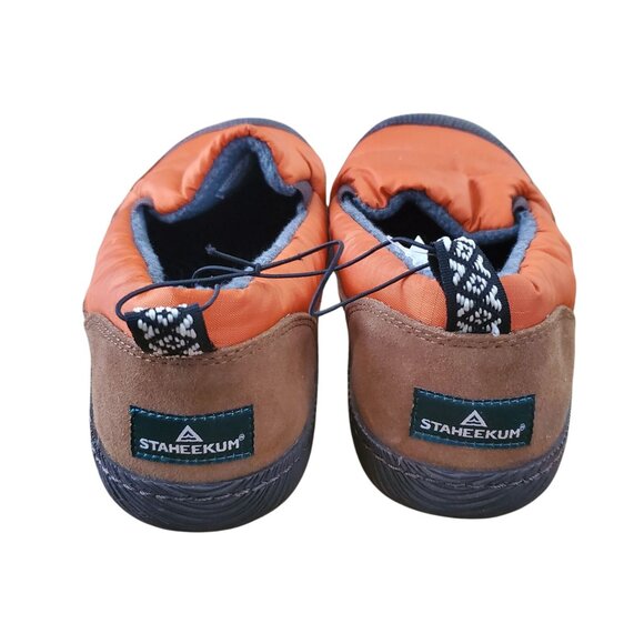 New Staheekum 12 Mens Puff Slip-On Shoes Suede Water-Repellent Quilted Outdoor - Picture 5 of 12